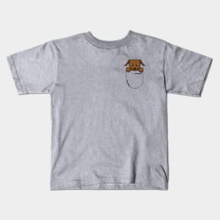 Chiweenie in a Pocket Kids T-Shirt